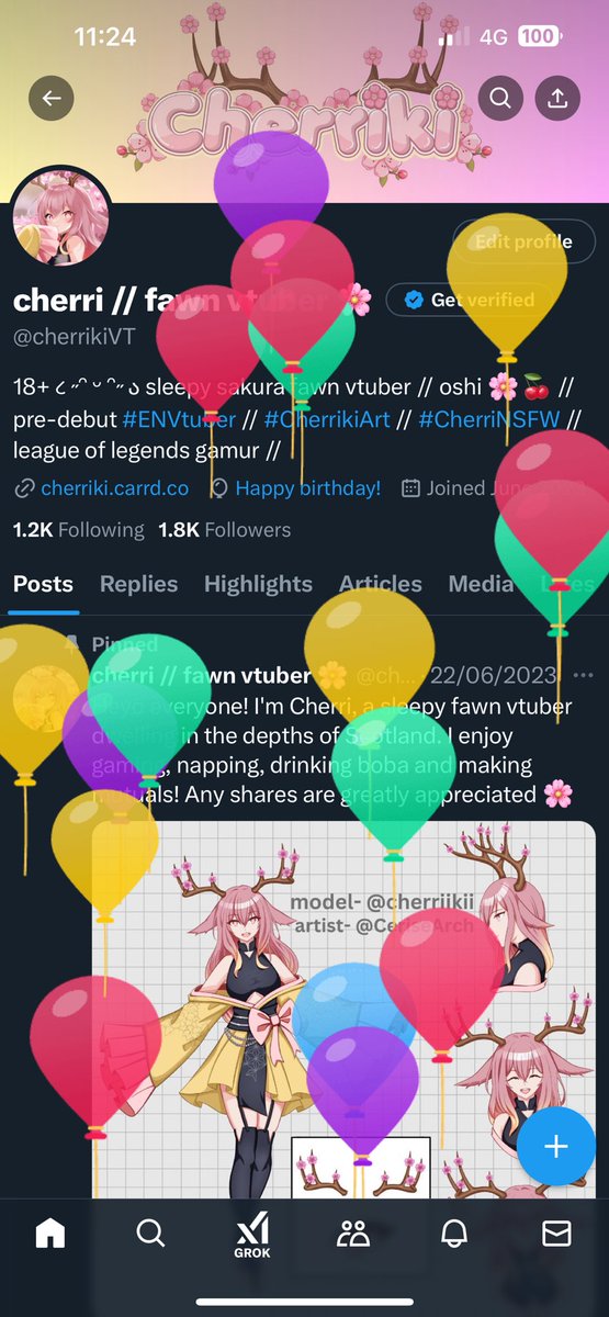 cherri // fawn vtuber 🌸 (@cherrikiVT) / Posts / X