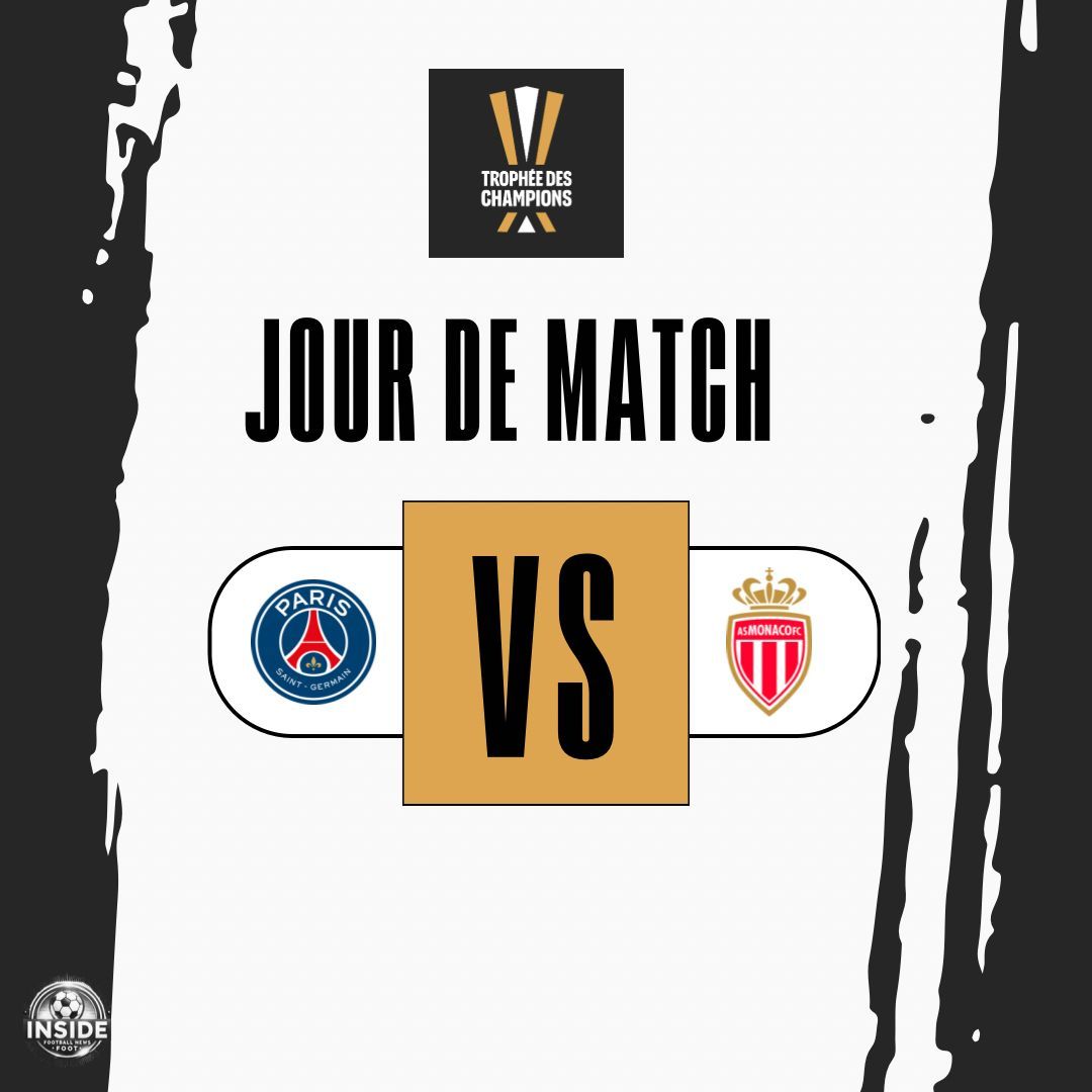 Foot_Inside_'s tweet photo. ⚡️JOUR DE MATCH⚡️

Le Paris Saint-Germain et L’AS Monaco s’affronteront afin de remporter ce Trophée des Champions ! 

Vos pronostics ? 👀

⌚️: 17h30
📍: Ras Abu Aboud, Qatar 🇶🇦 

#TrophéeDesChampions #InsideFoot #PSGASM https://t.co/ziagR7rTJq