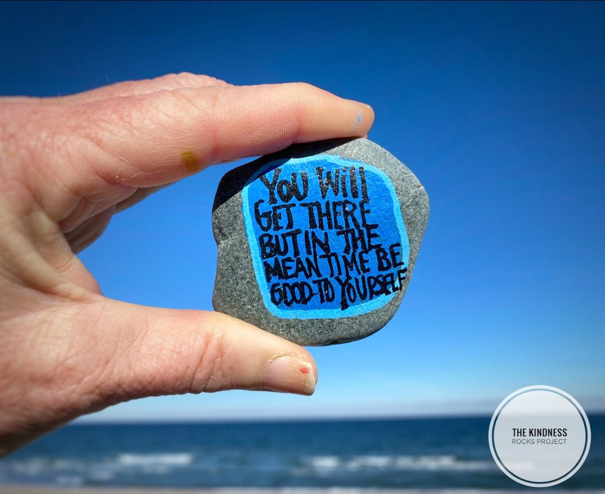 theKindnessrock's tweet image. In the meantime be good to yourself, okay!
#thekindnessrocksproject