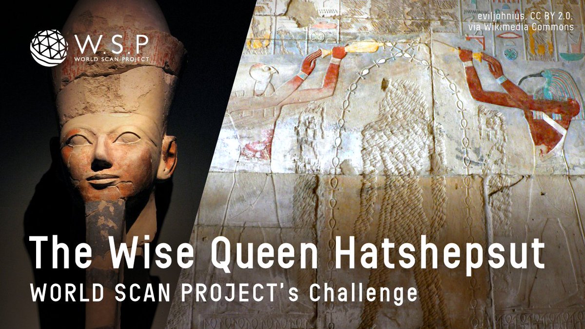 worldscanpr's tweet photo. < New video release✨
The Wise Queen Hatshepsut|WORLD SCAN PROJECT’s Challenge
🎬https://t.co/J2mGhYYQz0
#worldscanproject #wsp #YouTube https://t.co/ZlZbPxuLSh