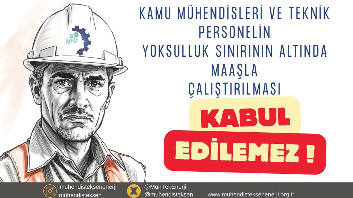 MuhTekEnerji's tweet photo. MÜHENDİS TEK-SEN ENERJİ GENEL MERKEZİ

Basın Bülteni (Ocak 2025)

Mühendis TEK-SEN Enerji Sendikası’ndan “Kamu mühendisleri ve teknik personelin maaşları için adalet!” çağrısı

Mühendis Tek-Sen Enerji Sendikası:
“Kamu mühendisleri ve teknik hizmetler sınıfı çalışanları, yoksulluğa mahkum ediliyor”

Mühendis Tek-Sen Enerji Sendikası, yüksek enflasyon karşısında yoksulluk sınırının altında kalan kamu mühendisleri ve teknik hizmetler sınıfı çalışanlarının maaşlarının ivedilikle iyileştirilmesi gerektiğini vurguladı.  Sendika adına açıklamada bulunan Mühendis Tek-Sen Enerji Sendikası Genel Başkanı Mümin GÜLER, “Kamu mühendisleri ve teknik personel yoksulluk sınırının altında maaşlarla yaşamaya mahkum edilmemeli” diyerek maaş adaletsizliğin son bulması için tüm yetkilileri göreve davet etti.

Kamu mühendisleri ve teknik personelin sesi olan Mühendis Tek-Sen Enerji Sendikası, kamuda çalışan mühendis ve teknik personel maaşlarının yüksek enflasyon karşısında ivedilikle iyileştirilmesi gerektiğini açıkladı. Sendika tarafından yapılan açıklamada, kamu mühendisleri ve teknik personelin yoksulluk sınırının altında maaşla çalıştırılmasının kabul edilemez olduğu gerekçeleriyle vurgulanarak çözüm önerileri aktarıldı.

“Mühendislerin haklı talepleri görmezden gelinmemeli”
Sendikayı temsilen açıklamada bulunan Mühendis Tek-Sen Enerji Sendikası Genel Başkanı Mümin GÜLER, “2000 yılından bu yana eşdeğer meslek gruplarıyla benzer maaşlar alan kamu mühendisleri, 2022 yılından itibaren bu eşitlikten yoksun hale gelmiştir. 2025 yılının Ocak-Temmuz dönemi için memur maaşlarına yapılan yüzde 11,54’lük zam sonrası, yeni başlayan kamuda yeni işe başlayan 8/1 kadrosunda görev alan bir kamu mühendisinin maaşı 58 bin TL’de kalırken, yoksulluk sınırı 68 bin 675 TL’ye ulaşmıştır. Bu tablo, mühendislerin emeğini adil bir şekilde değerlendirmeyen mevcut düzenin bir yansımasıdır” diyerek maaş adaletsizliğinin son bulması için yetkilileri harekete geçmeye davet etti.

“Hak kayıpları bir an önce giderilmeli”
Güler, “Kamu hizmetlerinin etkinliğinin artırılması ve ülkemizin kalkınması için kritik öneme sahip mühendis ve teknik hizmetler sınıfı çalışanlarının Ek Ödeme Oranı’nın 50 puan artırılarak ve teknik çalışma ödeneğine ilişkin kanun düzenlemesinin ivedilikle yapılarak hak ettiği maaş tutarının 105.000 TL’nin üzerine çıkarılması ve geçmiş yıllara dayalı hak kayıplarının da bir an önce giderilmesi gerekmektedir. Kamu mühendisleri ve teknik personeli olarak, ülkemizin kalkınması için gece gündüz demeden çalışıyoruz. Ancak emeğimizin karşılığını alamadığımız sürece, ne kamu hizmetlerinde beklenen verimlilik sağlanabilir ne de meslektaşlarımızın motivasyonu artabilir. Bu nedenle, tüm yetkilileri acil çözümler üretmeye ve taleplerimize kulak vermeye davet ediyoruz” ifadelerinde bulundu.

“Maaşlarının yoksulluk sınırının altında kalması kabul edilemez”
Eşdeğer meslek grupları arasındaki maaş farklarının kamu mühendisleri ve teknik personelin yalnızca bireysel yaşamlarını değil, aynı zamanda kamu hizmetlerinin verimliliğini de olumsuz etkilediğini belirten Güler, “Diğer meslek grupları için yapılan tekil düzenlemeler kamu mühendisleri ve teknik personel için yapılmamış, ‘üvey evlat’ muamelesine tabi tutulmuştur. Kamu mühendisleri ve teknik personelin hak ettikleri düzenlemeleri görmezden gelmek, ülkenin geleceğiyle oynamaktır” dedi.

Adaletli maaş,  güçlü kamu hizmeti
Kamu mühendisleri ve teknik hizmetler sınıfı çalışanlarının maaşlarının yoksulluk sınırının üzerine çıkarılmasının sadece bir adalet meselesinin ötesinde ülke kalkınmasının devamı için de kritik bir adım olduğunun vurgulayan Mühendis Tek-Sen Enerji Sendikası Genel Başkanı Mümin GÜLER, “Hak edilen maaş düzenlemeleri gerçekleştirilmeden, Türkiye’nin geleceğine katkımız sürdürülebilir olmaz” diyerek maaş adaleti için somut adımlar atılması çağrısı yaptı.

@Muhendisteksen