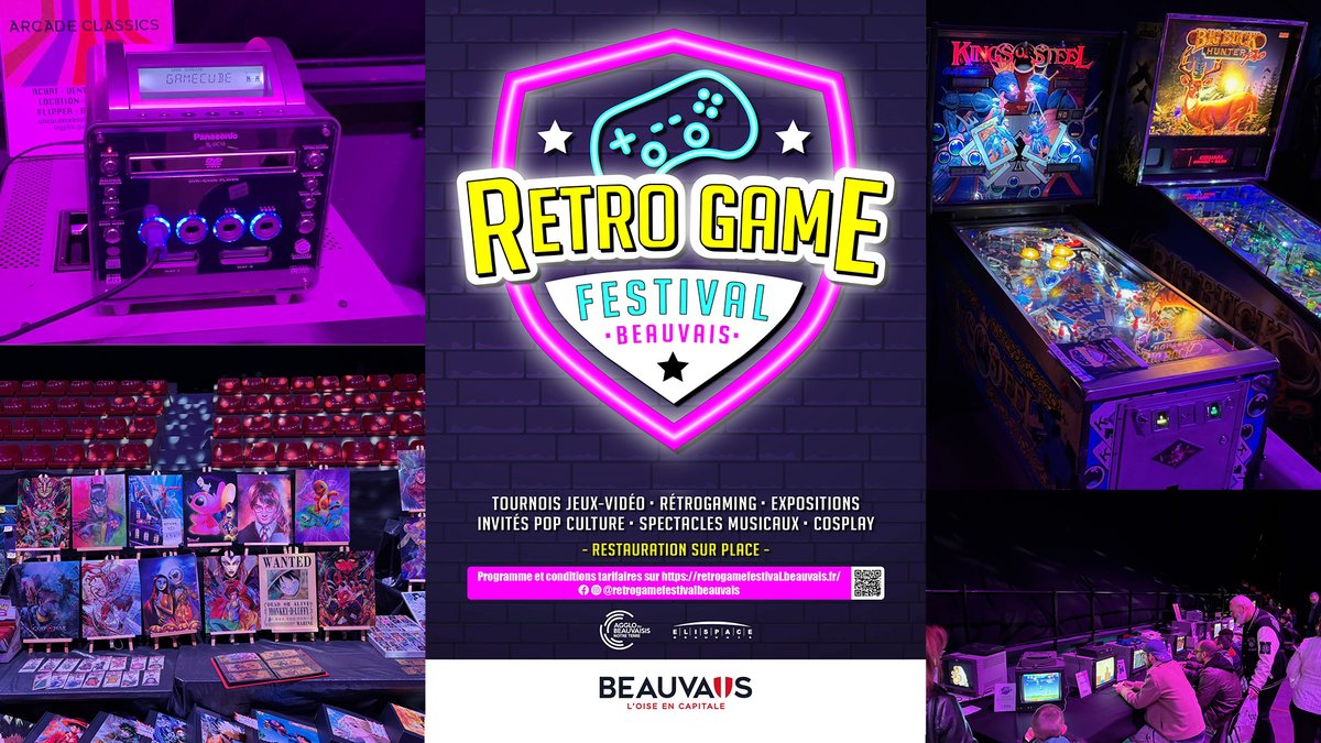 CitizenGeek_fr's tweet photo. Nouvelle vidéo sur ma chaine Youtube !!!  du Retrogame Festival de Beauvais ! Au Programme du Retrogaming , les comediens du doublage FR de LOTR , Benzaie !! Elisa Phantomhive !! Retrodécouverte , Overspes et bien d'autres Surprises !!! https://t.co/g9gXgwaERm https://t.co/41GLv3Xku7