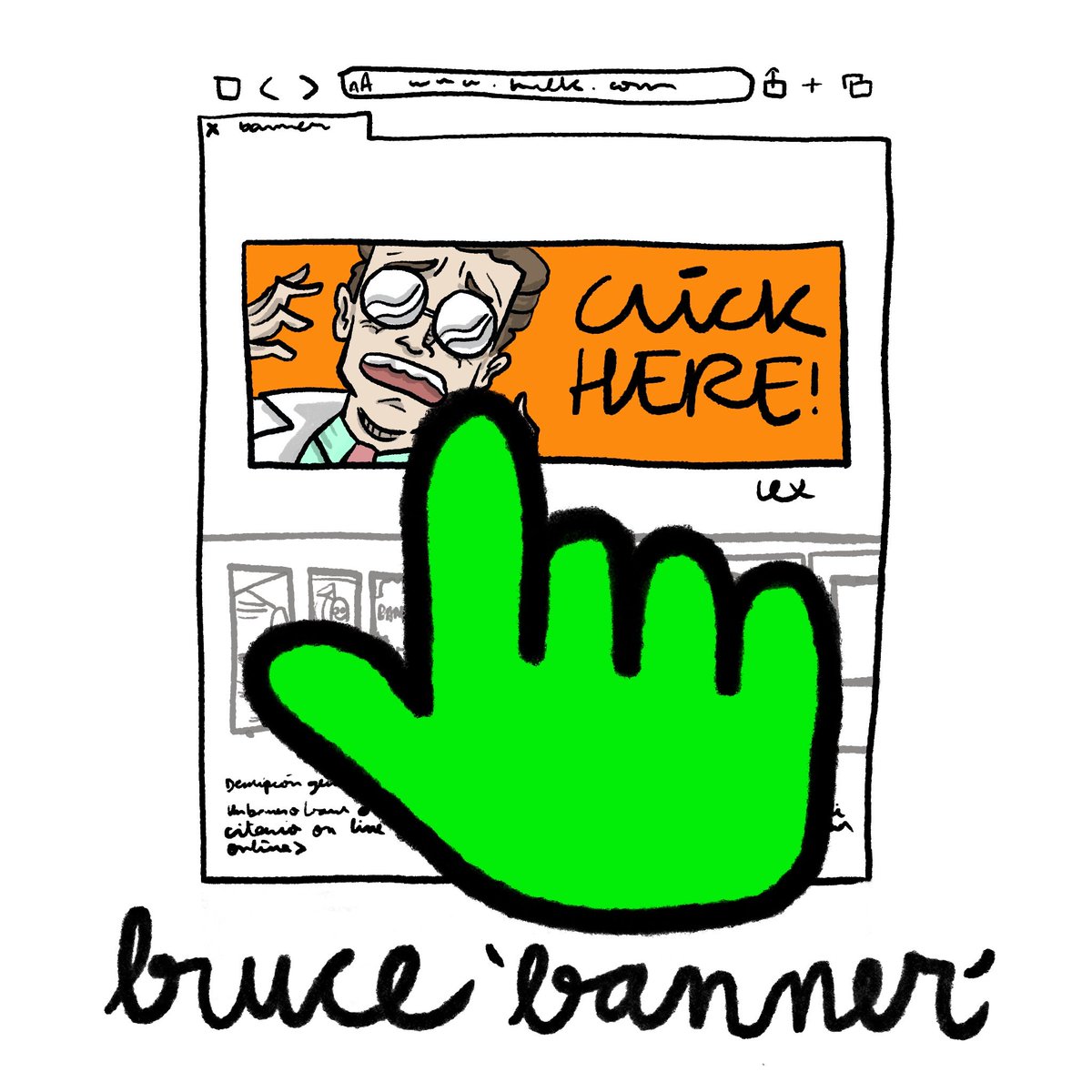 #bruce #banner #hulk #clicaaqui