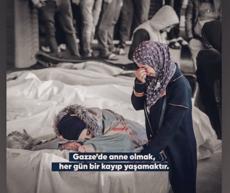 Gazze’de anne olmak her gün bir kayıp yaşamaktır.
 #Gazzeiçinadalet