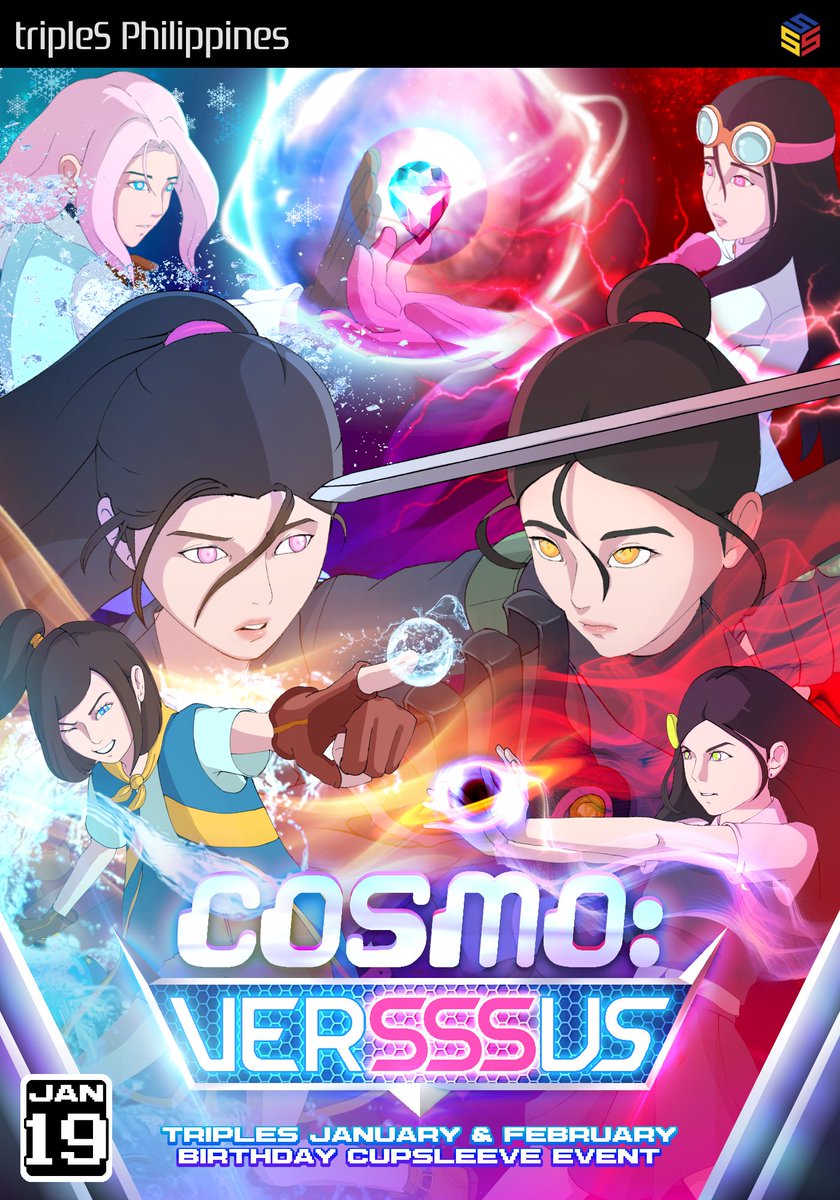 tripleScosmosPH's tweet photo. [🕹️]

Witness #YOOYEON, #YUBIN, #DAHYUN, #YEONJI, #JIYEON, &amp; #JOOBIN face off in an interstellar battle. Join the fight at COSMO: VerSSSus!

REGISTER HERE: https://t.co/eYCI9hnCtZ

#tripleS #트리플에스 #トリプルS #VerSSSus
@triplescosmos https://t.co/LpbEnpnYnL