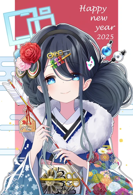今年もよろしくお願いします。の～んびり好きなもの描いていきます#ブルアカ 