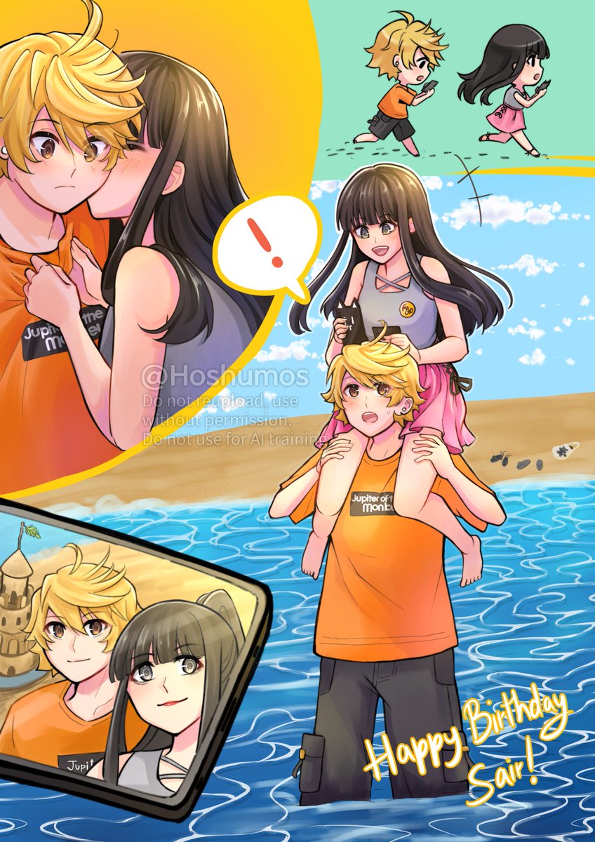 Hoshumos's tweet photo. Happy Birthday, @SairLenneth !!! Hope you have a wonderful day~ 🎂🎉💕

Make sure to read Sair's amazing fic which inspired this art~ 🐉🐈‍⬛ https://t.co/VMs0j9ibUO
#rindoka https://t.co/bnLTSMkBBA