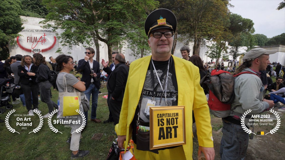 iHeimo's tweet image. After its successful festival run, my recent documentary about the art scene, "Bye Bye, Grand Tour", is now streaming: vimeo.com/ondemand/byeby…