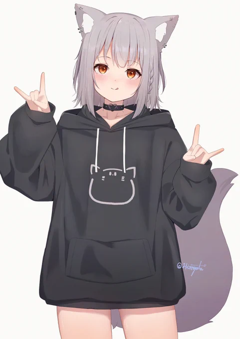 パーカーきつねちゃん 