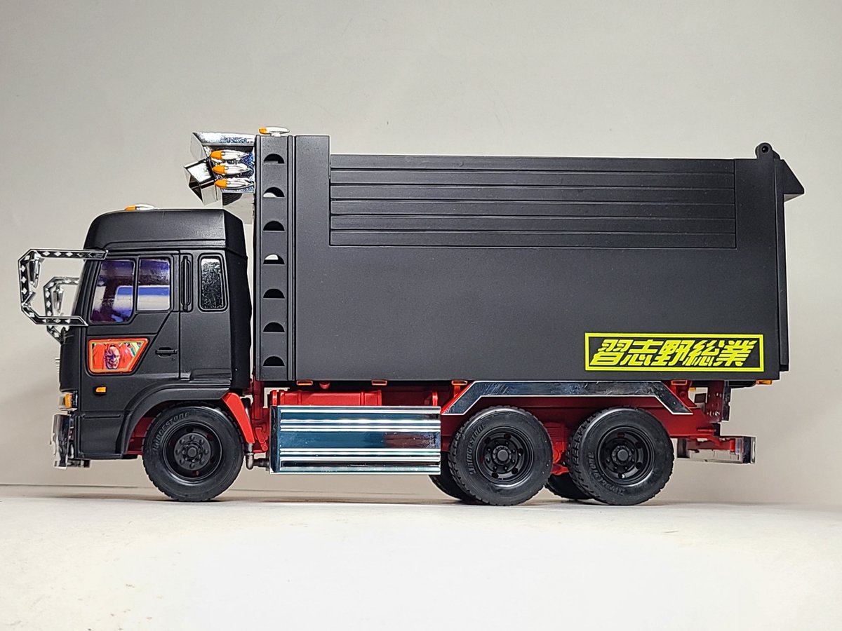 アオシマ 1/32 ザ☆デコトラ05 日野 スーパードルフィンプロフィア 一