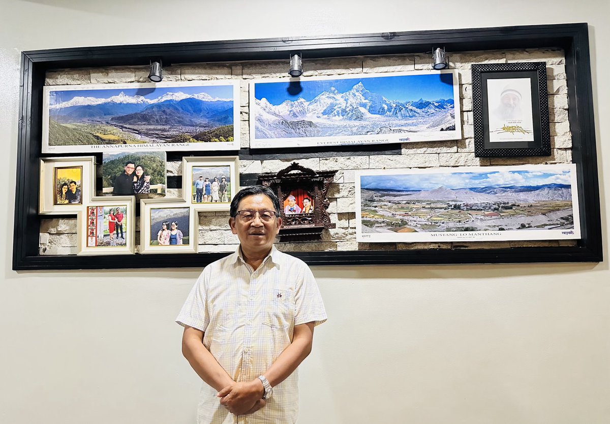Had a wonderful time with Saroj ji at his residence. He plays a key role in promoting biogas and other renewable energy solutions in Africa through SNV. He’s also passionate about showcasing Nepal’s beauty to the world.