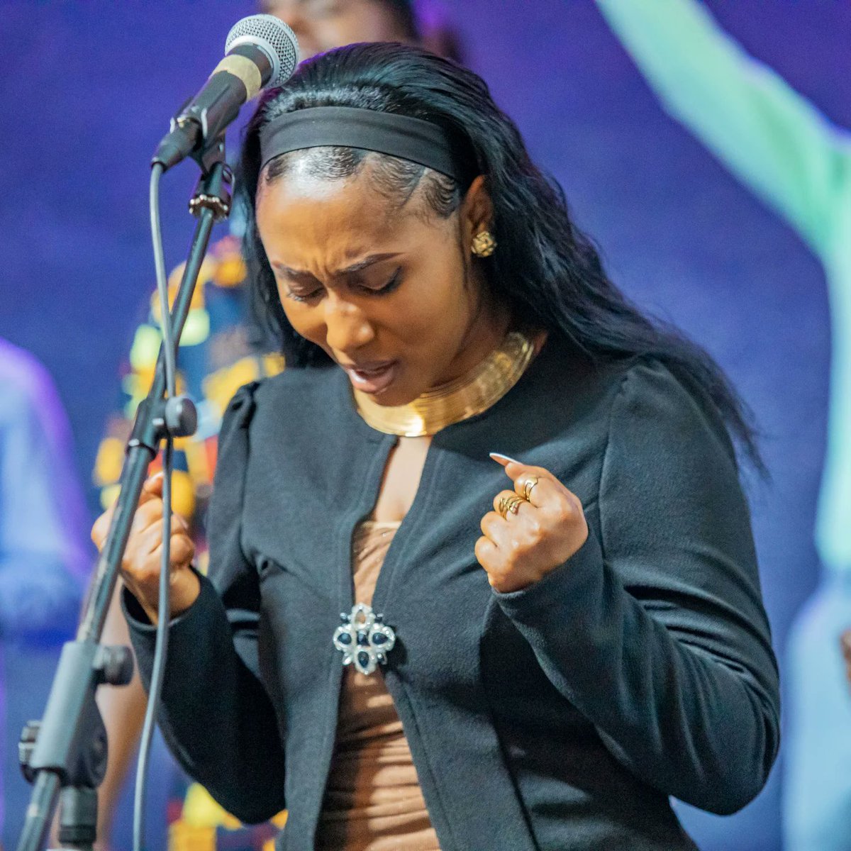 BHCRwanda's tweet photo. Joyful hearts and lifted hands 🙌✨ The audience in full praise mode, celebrating God’s goodness! 🎶❤️ #WorshipVibes #PraiseInHarmony" https://t.co/vrW48Yaxbf