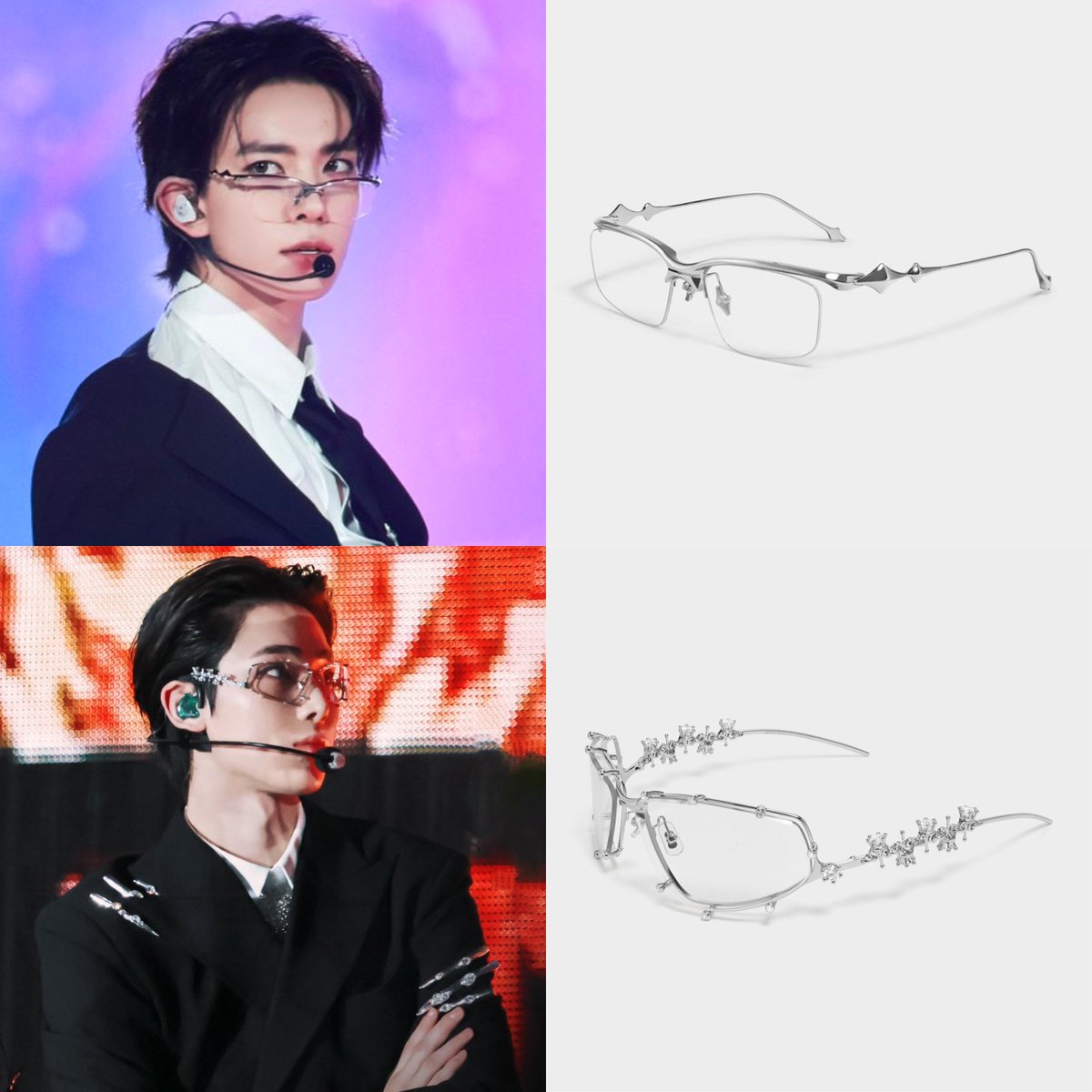 EN7ernally's tweet photo. these glasses on heeseung &amp; sunoo oh my https://t.co/3WTXrHREKO