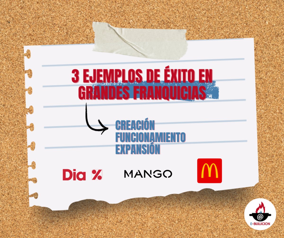 e_bullicion's tweet photo. La gran mayoría de las grandes empresas que conocemos, también tuvieron comienzos humildes...

🔎Aquí os dejamos 3 Ejemplos de Éxito en Grandes Franquicias:

#supermercados #ropa #McDonalds #Marketing https://t.co/pfHarUaPqX