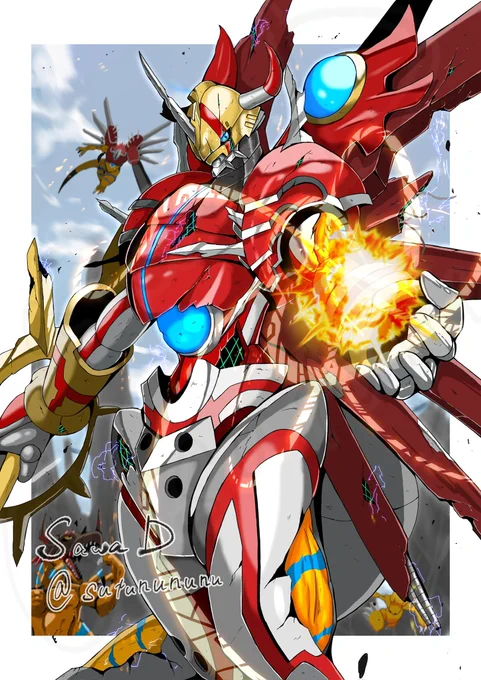 デジモンがトレンドにあったから 過去作再掲 デジモン好きな方ぜひ見てってくださいねー! #Digimon #デジモン