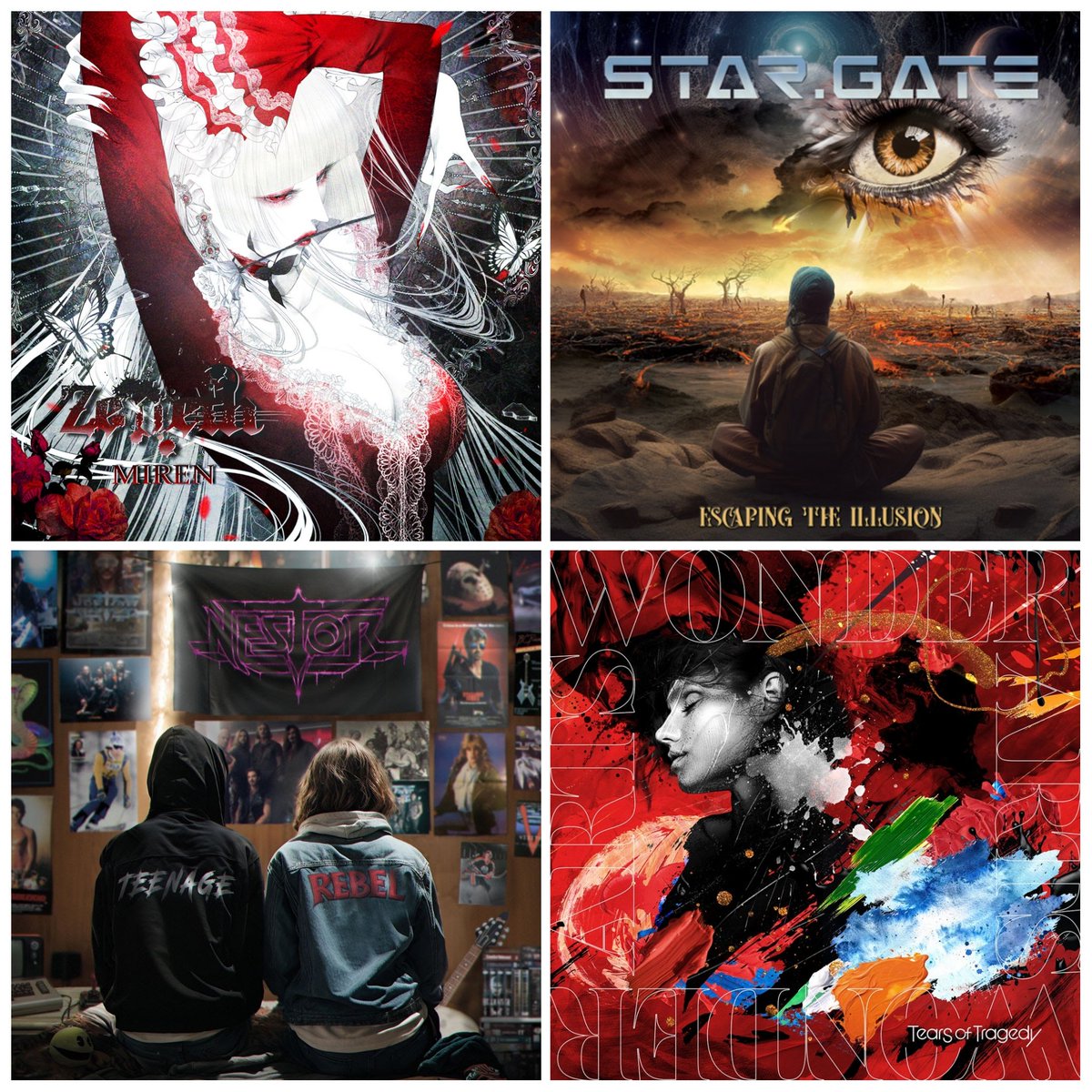 5VVtXrvsVbki5yZ's tweet photo. 2024年リリース/購入CD
忖度無しのTop20
Top4
④#Zemeth/MIREN
③#Star_Gate/Escaping The Illusion
②#Nestor/Teenage Rebel
①#TearsOfTragedy/Wonder Arts
まだ買っていない作品もあるし、作品に偏りがありますが、基本的にメロディの良い作品がランキングしてます
上位4枚はソレを象徴してます https://t.co/TbTeKww0GF