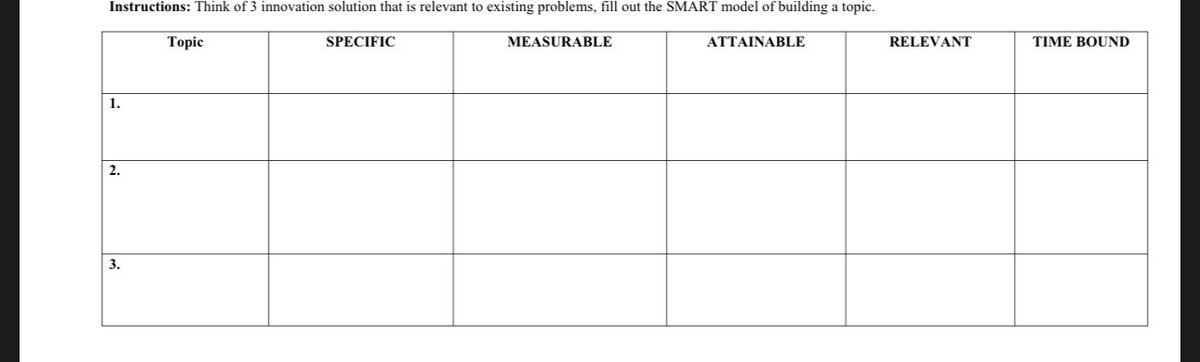 Lf commissioner:

Task: see image below. Will provide 1 topic only

Dapat po feasible yung topic under 3 months. Dapat may rrl din po yung basis nung topic. This is for grade 12 stem student po 

Drop your rates, no rates = ignored
