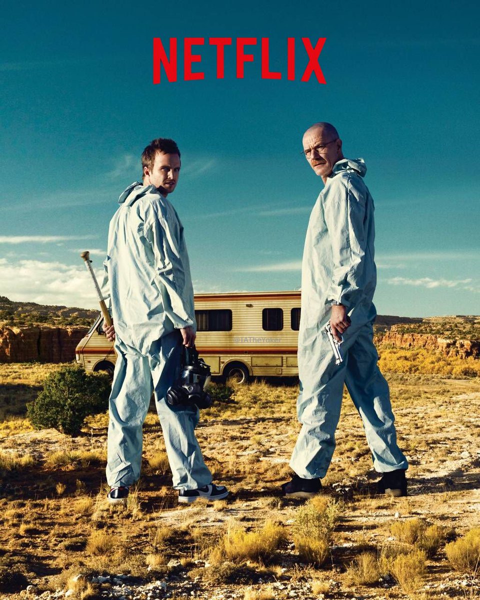 IATheYoker's tweet photo. El 10 de febrero Breaking Bad dice adiós a Netflix 💔.

Pero no todo está perdido: su catálogo aún guarda joyas que podrían superar tus expectativas.

Aquí te dejo 20: 🧵👇 https://t.co/4O9Q8pO2ee