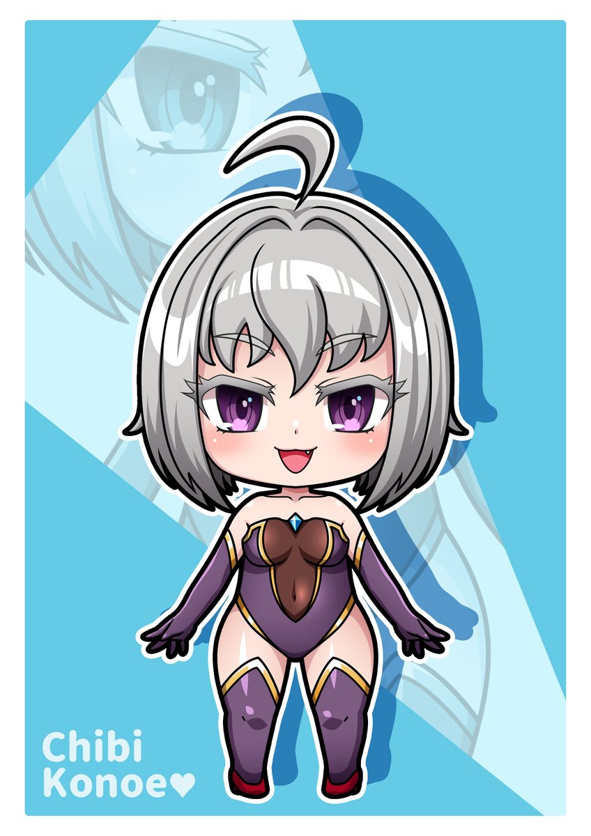 「うちのソロモン72柱娘のフォーマットでoptoemさん()さんちの夢このえちゃん」|玄乃エミーのイラスト