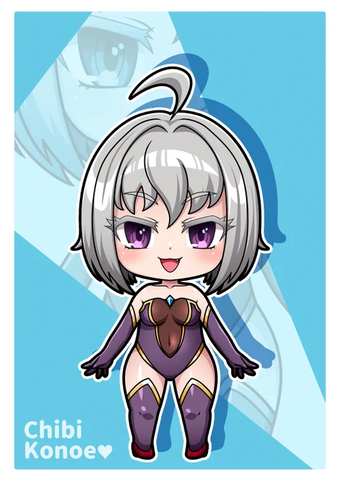 うちのソロモン72柱娘のフォーマットでoptoemさん()さんちの夢このえちゃんを描かせていただきました。