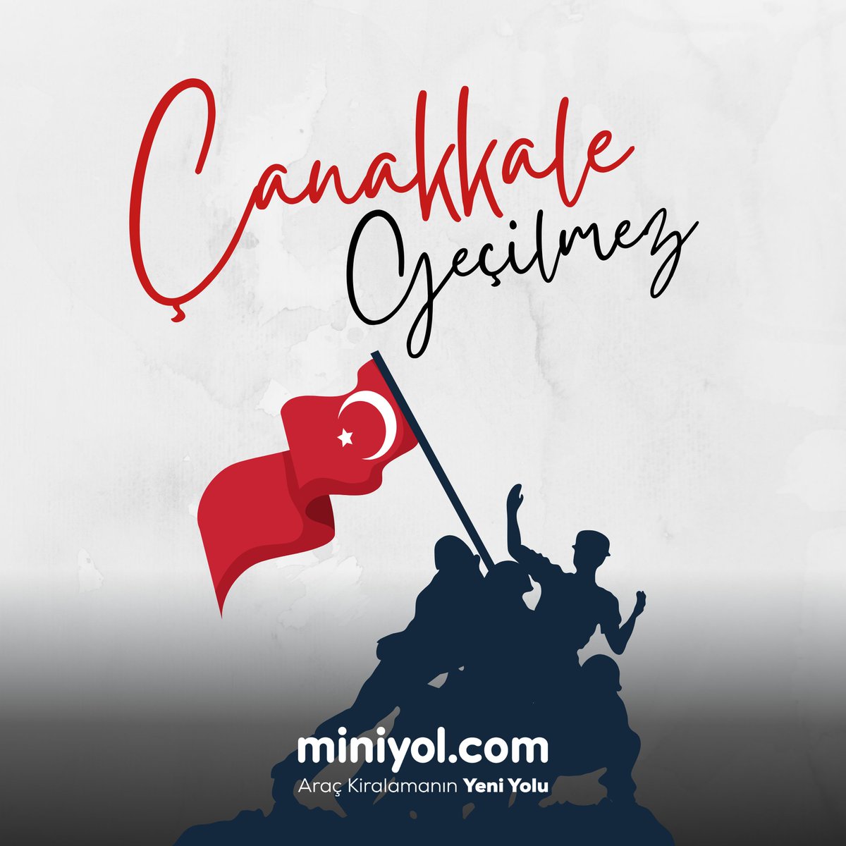 miniyolcomtr's tweet photo. Çanakkale Geçilmez!
Vatan uğruna canını feda eden şehitlerimizi rahmetle anıyor, onların emanetine sahip çıkıyoruz. 🇹🇷

#miniyol #çanakkalezaferi #çanakkalegeçilmez https://t.co/QKfQ06qpJB