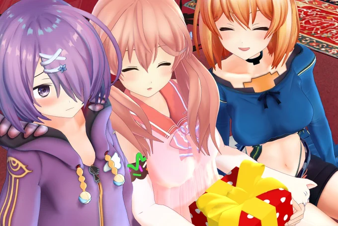 あずきち、お誕生日おめでとうございます!#あずきそあーと #ふたばあーと #牛絵巻 