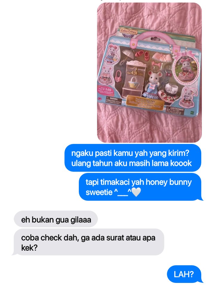 “ini dari siapa ya?” ✧˖

sent, but not received — prompt au