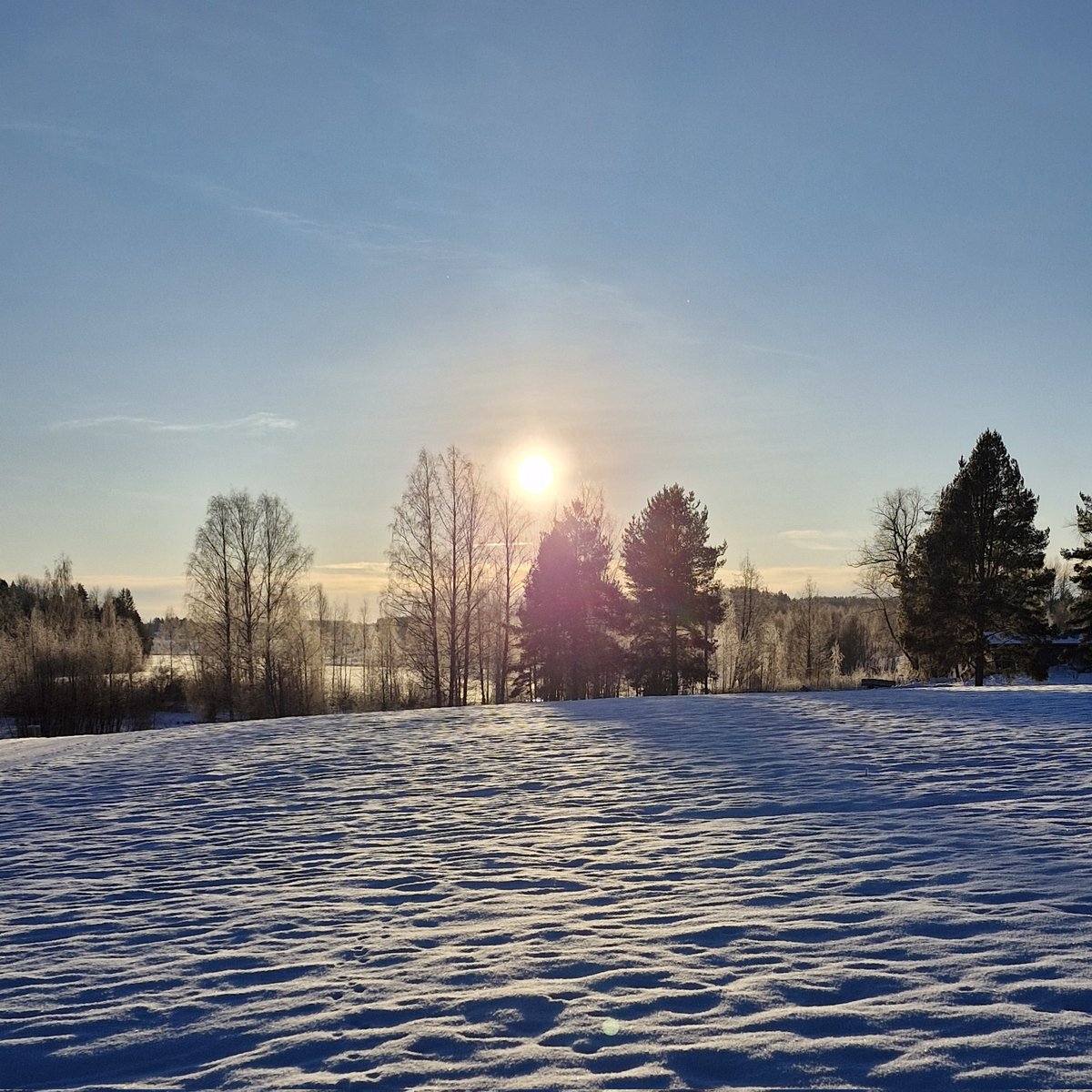 Ulkoilureitin varrella
#talvi #Jämsä #Jämsänjoki