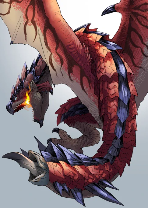 火竜リオレウス#モンハン #リオレウス 
