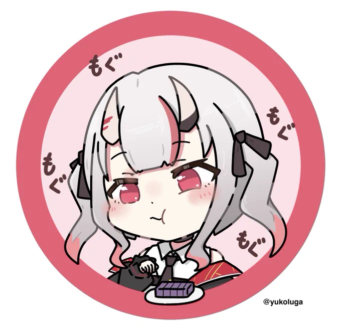 本日のおやつ 羊羹は・・・ #百鬼絵巻