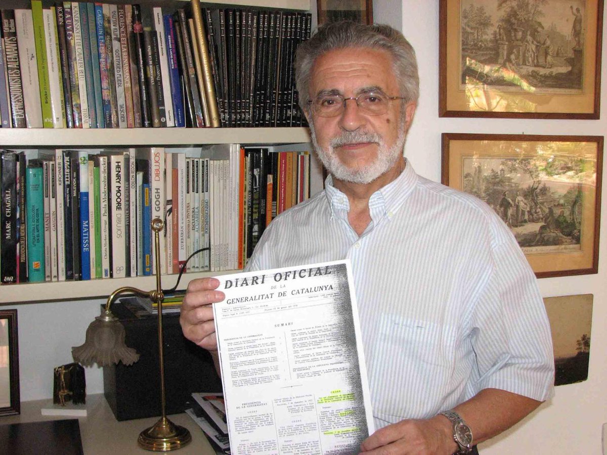 MonDiari's tweet photo. Mor el polític i lluitador antifranquista Ricard Lobo als 88 anys https://t.co/XyurCkTD8n https://t.co/AzJ64P5Q6A