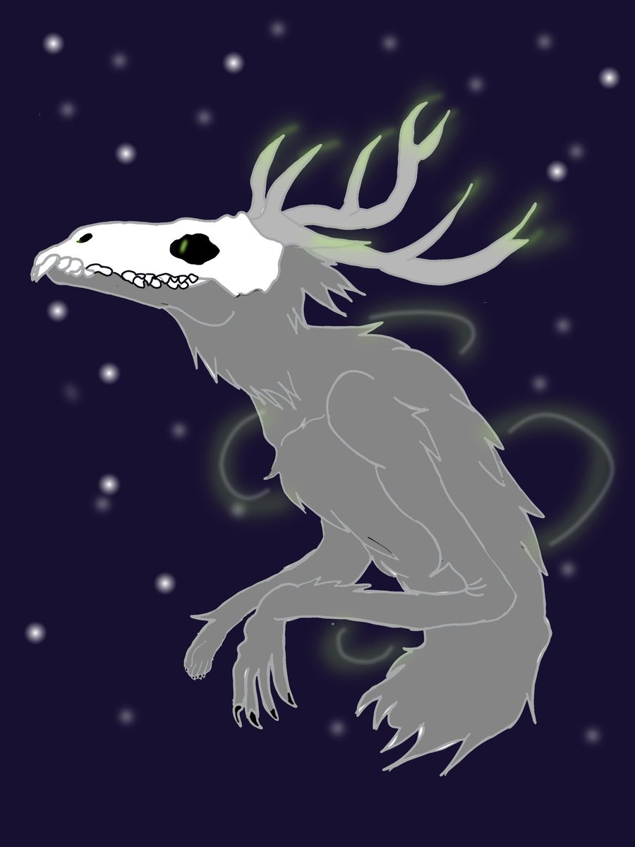 TiruToun's tweet photo. A late drawing #wendigo #art #horror #LoveYourEnemy https://t.co/TeVFCXkQiV