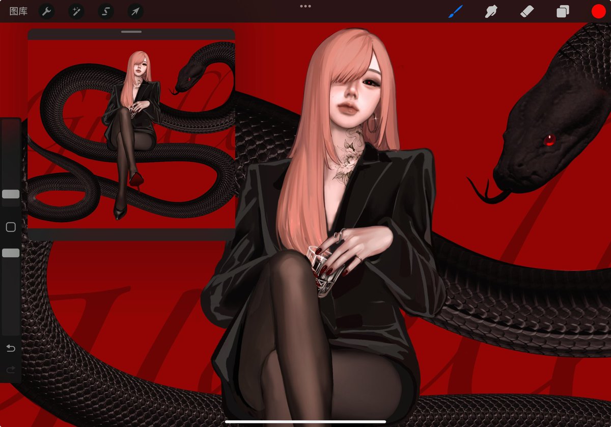 坏女人和小宠物
#illustrationart #aespa #æspa #에스파 
#GISELLE #지젤 #ジゼル