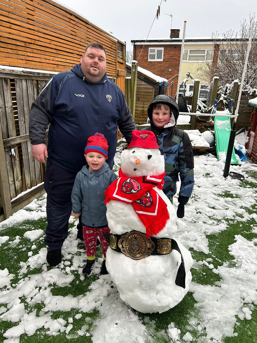 badgerheadno1's tweet image. Couple of extra fans this morning @SalfordDevils