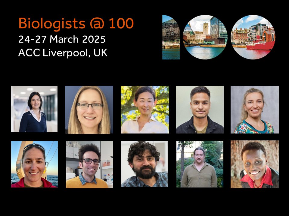 See the full list of speakers who will be presenting at our #biologists100 conference. 
100yearsconference.biologists.com/programme/spea…

We welcome abstract submissions for both oral and poster presentations by 17 January 2025.