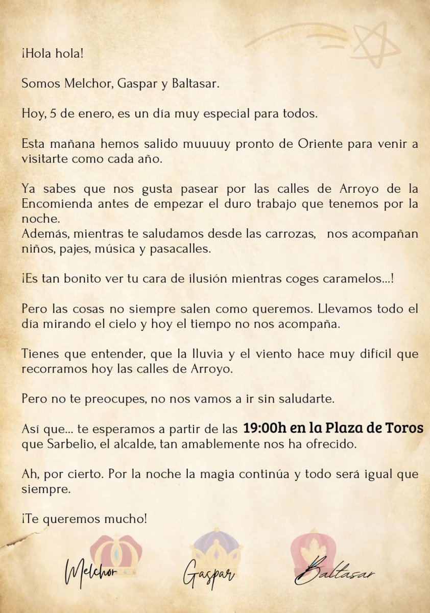 ¡OS ESPERAMOS A TODOS!