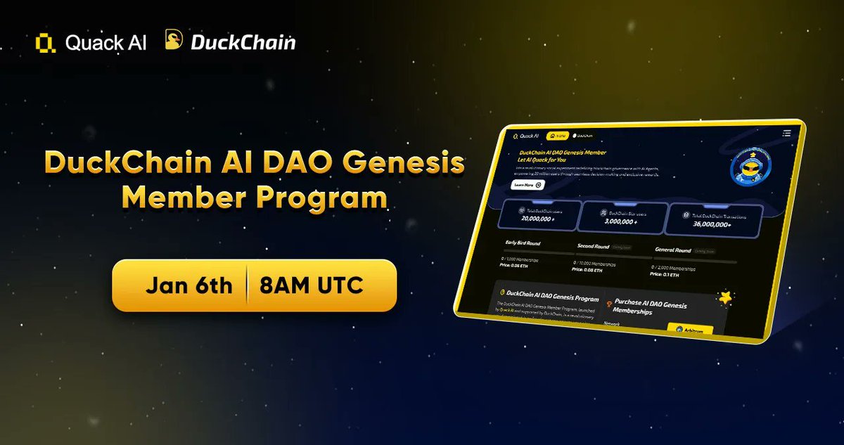 Dostlar daha önce bahsettiğim AI DAO Genesis Üyelik programı 6 Ocak'ta başlıyor ✨

Genesis Pass toplam 3 turda gerçekleştirilecek;

→İlk tur 6 Ocak 11:00 TSİ'de başlayacak ve sadece WL sahiplerine olacak 
→ Diğer iki tur fcfs şeklinde public olarak yapılacak unutmayın her