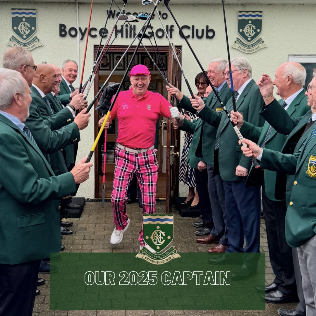Ladies &amp; gents we are proud to officially announce our Captain of 2025 - Mr Scott Marsom👏🏼⛳️ Scott’s chosen charity for the year will be the The Indee Rose Trust 💗