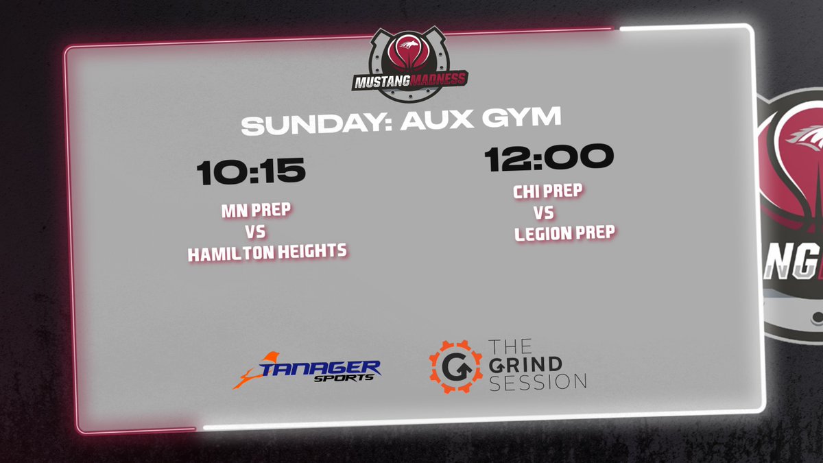 BUT, Strawberry Hills Arena isn't the only action of Mustang Madness happening this weekend (January 10, 11, &amp; 12). There are tons of games in the aux gym as well.