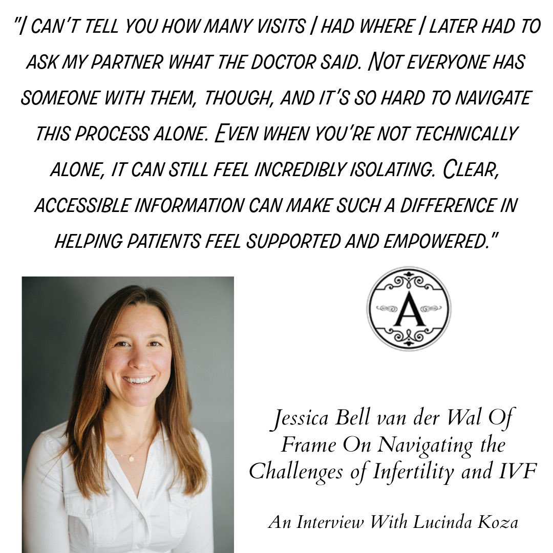 Read my interview with <a href="/Jbells1030/">Jessica Bell van der Wal</a> of <a href="/FertilityFrame/">Frame</a> medium.com/authority-maga… <a href="/AuthorityMgzine/">Authority Magazine</a> #ivf #fertility