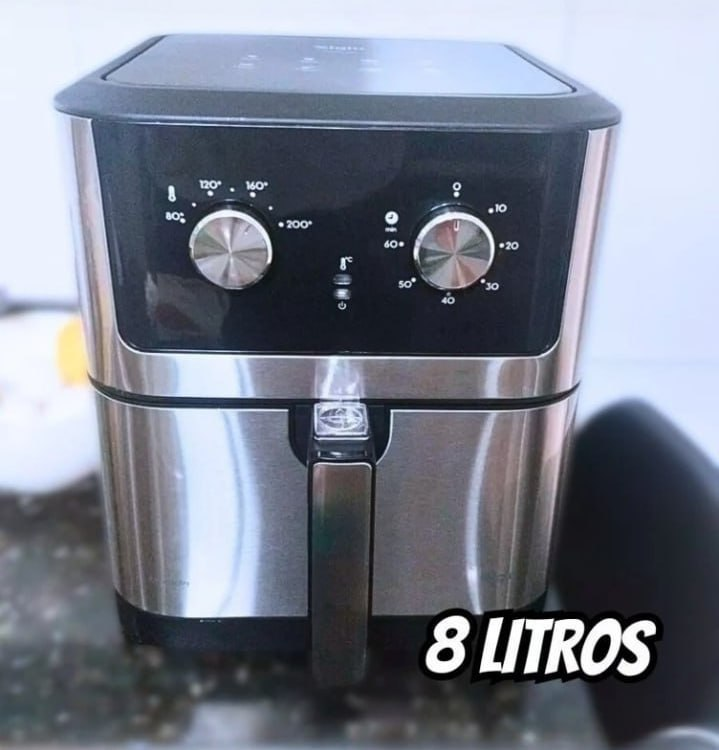 oigatuna's tweet photo. FRITE TUDO!

✅ Fritadeira Elétrica Chrome Fry Inox Elgin 8L 1900W 110V - Airfryer
🔥 POR 391,58 parcelado
🎟️ CUPOM: RECEBE10

🔗 https://t.co/zGAkyAAo2i

entre no grupo do zap 👇 
https://t.co/g7G11Ipwlb https://t.co/28Eu7kMQFE