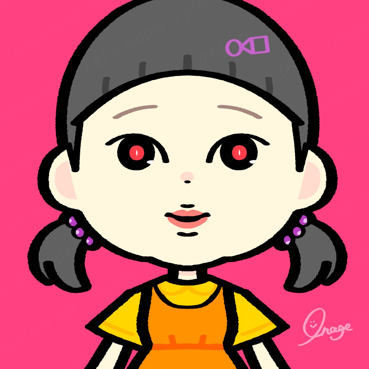 🦑💥 #イカゲーム #イカゲーム2 #イラスト