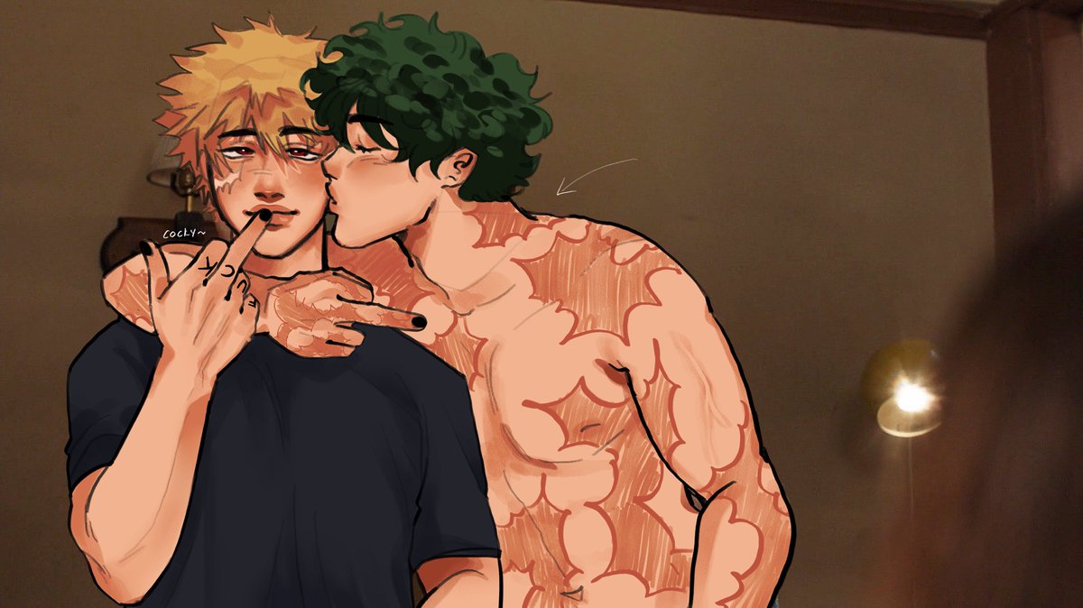 im like superman almost #mha #dkbk