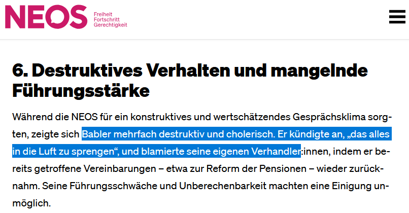 FHMaverick's tweet photo. Der rote #Zampano: Wer nichts weiß &amp; wer nichts kann, der muss halt unkontrolliert herumschreien. 

Dieses Protokoll über Babler hat's in sich 👇

https://t.co/n7lecdTRDG https://t.co/IJFgIBHsPe