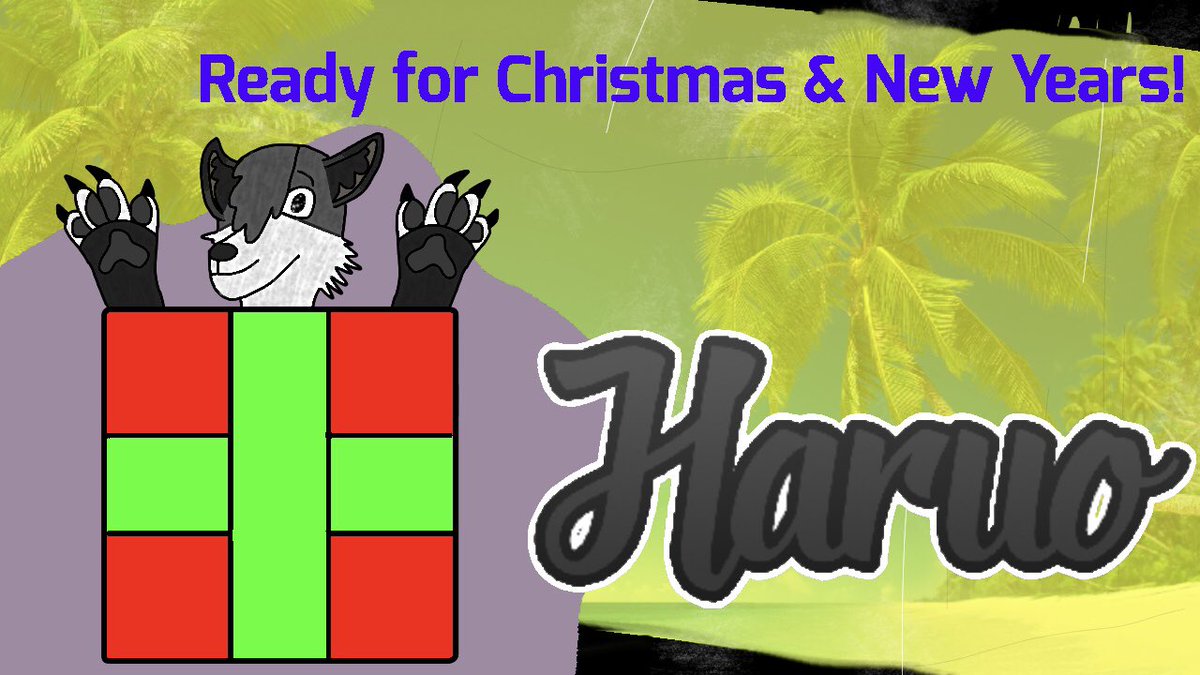 At <a href="/ScamperAnglDerg/">Scamper</a> Secret Santa art trade, I made this art for <a href="/HaruoTheWolf/">Alan θΔ (Coms open)</a>