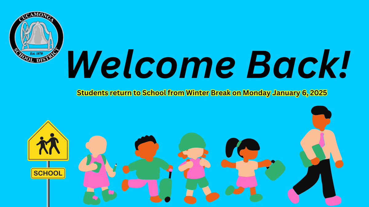 Cucamonga School District (@cucamongasd) on Twitter photo Welcome Back!  psqr.io/EKLu2uBPu8 via <a href="/ParentSquare/">ParentSquare</a> Welcome Back!  psqr.io/EKLu2uBPu8 via <a href="/ParentSquare/">ParentSquare</a>