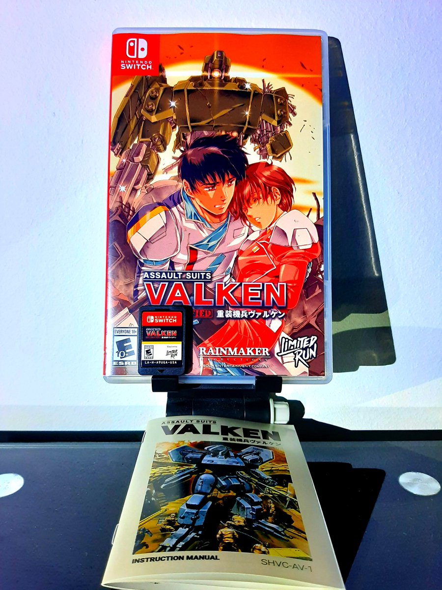 ShiryuGL's tweet photo. First Nintendo Switch game of 2025, something fashionably SNES-old: "Assault Suits Valken Declassified", the definitive edition of the best "I can't believe this isn't a Gundam game" ever. #Nintendo #Switch #NCS #Masaya #AssaultsuitsValken #Cybernator https://t.co/9bHfQDVvax