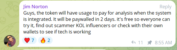 Brantoshi's tweet image. The tool @kolf_ai uses AI to track the hidden wallets of KOL's and shady Dev's. The use case for this project is insane and its free for 2 days to test then it will be paywalled. Check it out while you can. $KOLF

180k rn

Boo6AKGMV6wGWfJ4A9MHuLFy2p19wVeCC7tk5nGtpump