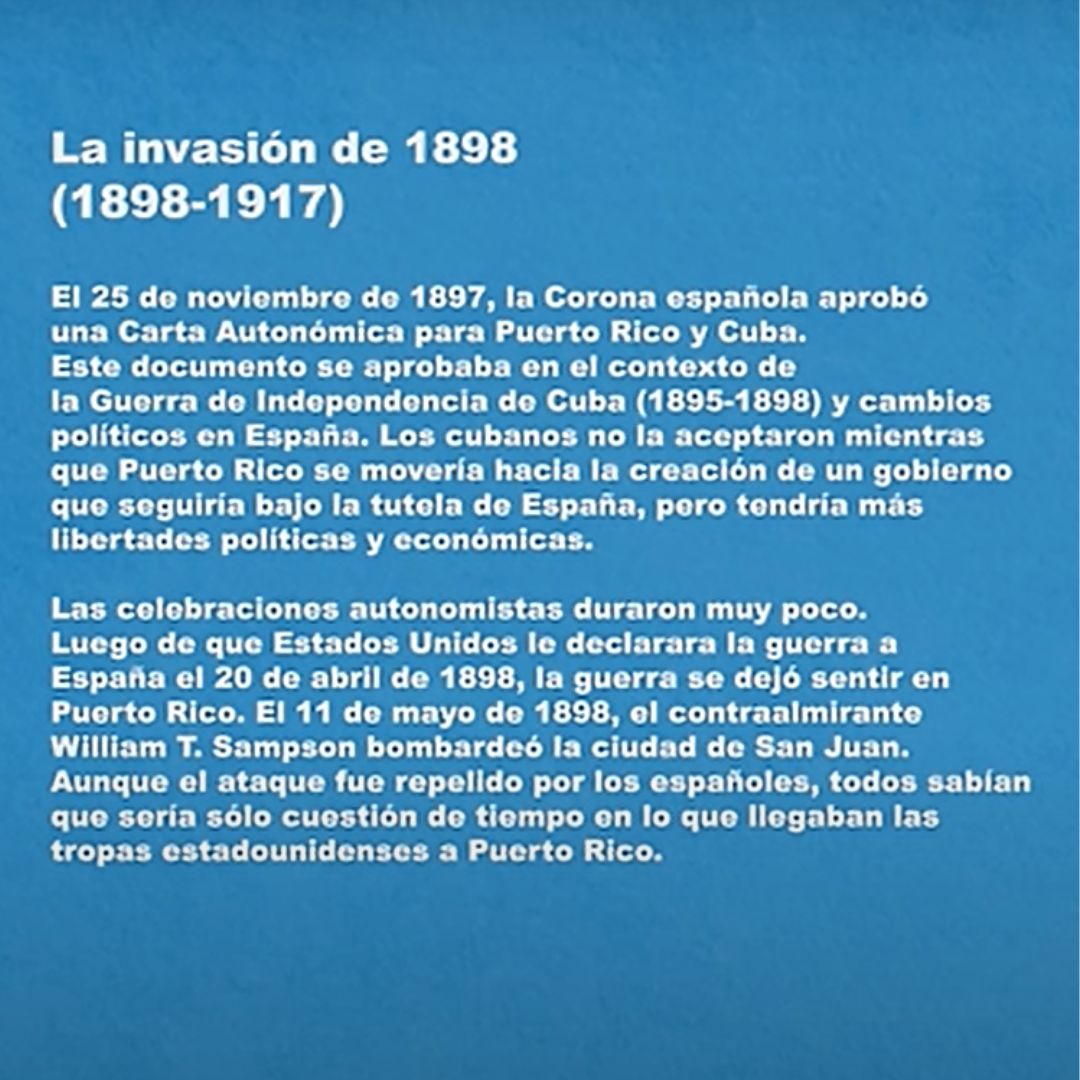 The official visualizer videos for <a href="/sanbenito/">Benito Antonio</a>'s new album are practically an anticolonial Puerto Rican history class.

Bad Bunny once again highlights our nationhood and sends a powerful message about Puerto Ricans: Despite more than a century of oppression, ¡Seguimo' aquí!