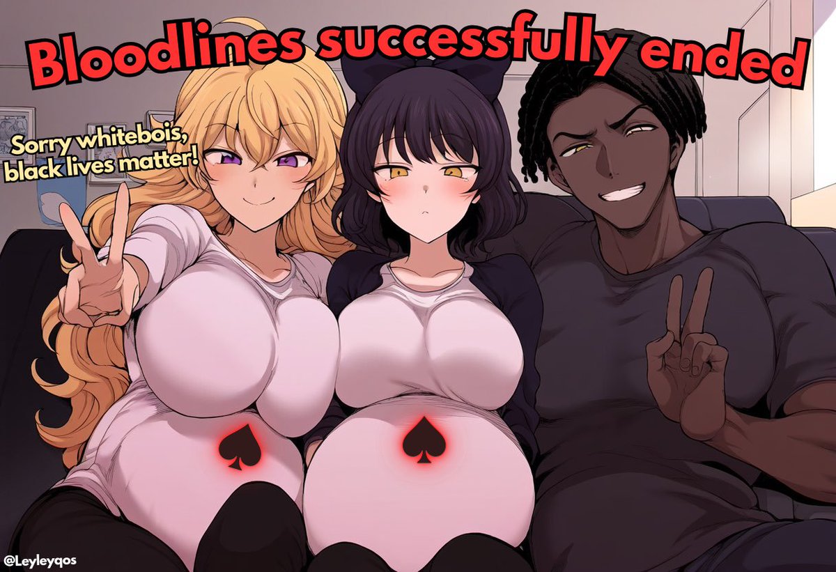 LeyleyQoS's tweet photo. ♠️ 𝐁𝐋𝐎𝐎𝐃𝐋𝐈𝐍𝐄𝐒 𝐒𝐔𝐂𝐂𝐄𝐒𝐒𝐅𝐔𝐋𝐋𝐘 𝐄𝐍𝐃𝐄𝐃♠️

Your white girls are out here 𝘣𝘪𝘳𝘵𝘩𝘪𝘯𝘨 𝐁𝐥𝐚𝐜𝐤 𝐛𝐚𝐛𝐢𝐞��, and you, whitebois, will 𝐫𝐚𝐢𝐬𝐞 𝐭𝐡𝐞𝐦 like the 𝘱𝘳𝘰𝘶𝘥 𝘤𝘶𝘤𝘬𝘴 you are~ 🩷

You 𝘳𝘦𝘢𝘭𝘭𝘺 thought you'd have 𝘸𝘩𝘪𝘵𝘦 𝘬𝘪𝘥𝘴, huh? 𝐃𝐫𝐞𝐚𝐦 𝐨𝐧, 𝐥𝐨𝐬𝐞𝐫. 💋

♡ & ↺ (more content in bio ~)